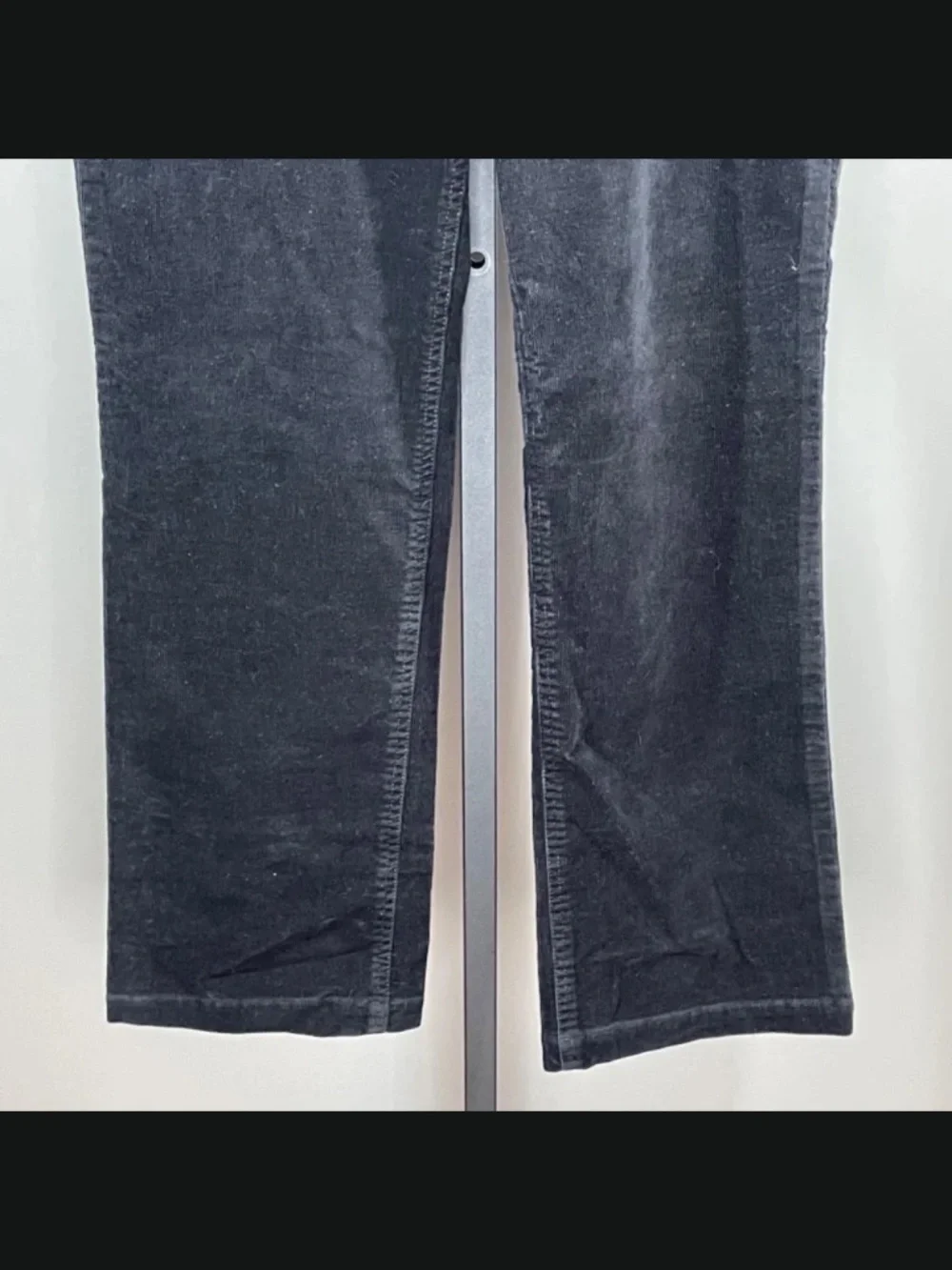 NEW J Crew Pants Womens 12 short black corduroy boot cut preppy casual